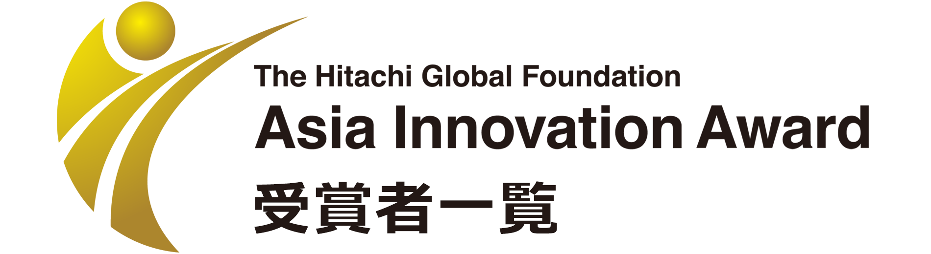 The Hitachi Global Foundation, Asia Innovation Award ܎҈ꗗ